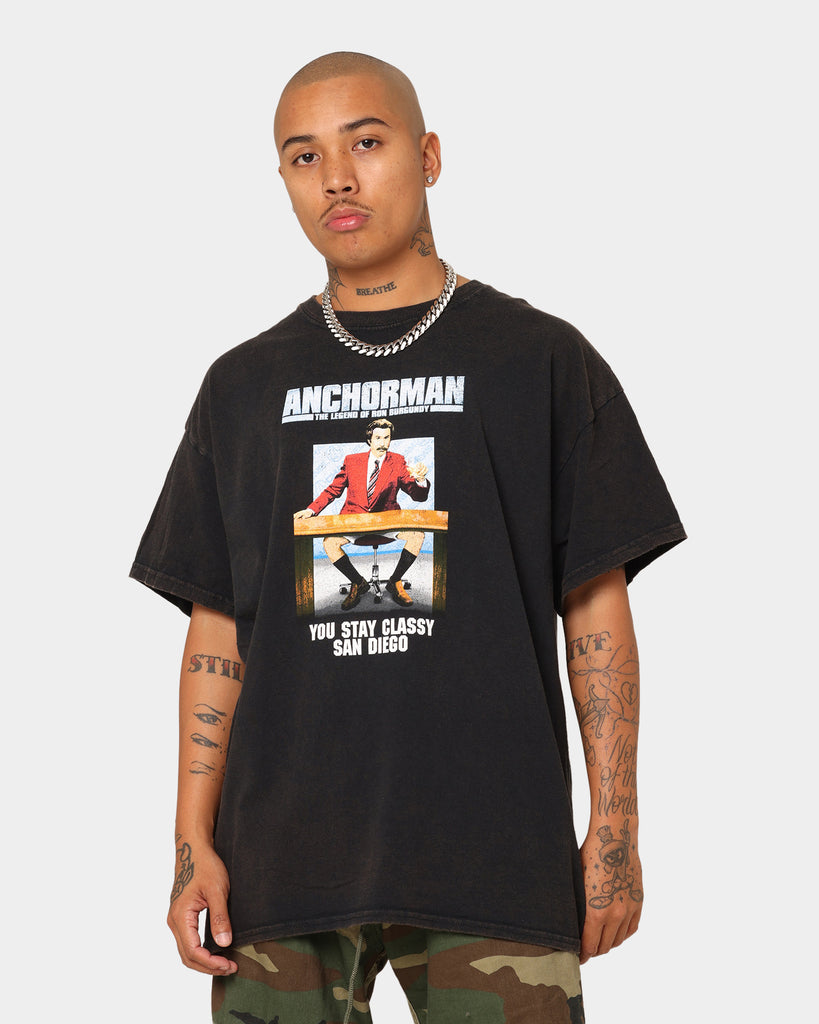 American Thrift American Thrift X Anchorman Anchorman T-Shirt Black Wa ...