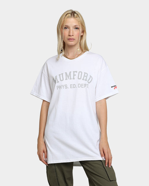 American Thrift X Beverly Hills Cop BHC Mumford Phys Ed T-Shirt White