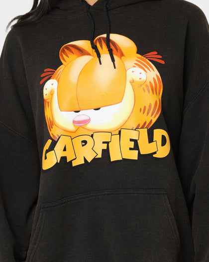 American Thrift X Garfield Garfield Vintage Hoodie Black Wash