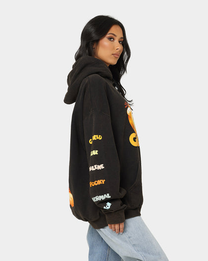 American Thrift X Garfield Garfield Vintage Hoodie Black Wash