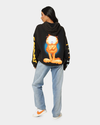 American Thrift X Garfield Garfield Vintage Hoodie Black Wash