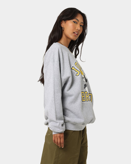 American Thrift X Johnny Bravo Johnny Bravo Crewneck Grey