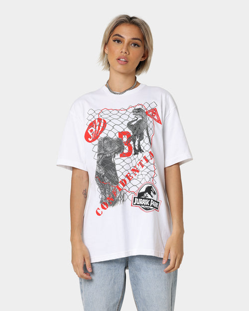American Thrift X Jurassic Park Jurassic Park T-Shirt White