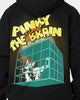 American Thrift X Pinky And The Brain Pinky And The Brain Vintage Hoodie Black Wash