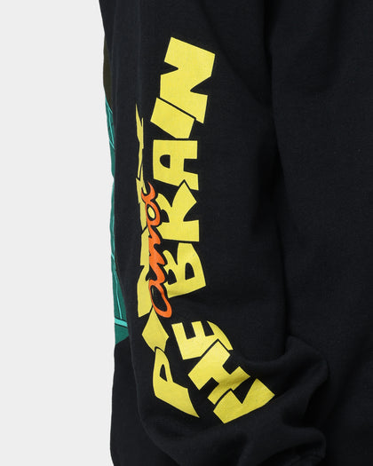 American Thrift X Pinky And The Brain Pinky And The Brain Vintage Hoodie Black Wash