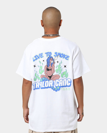 Taylor Gang Live To Smoke T-Shirt White