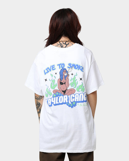 Taylor Gang Live To Smoke T-Shirt White