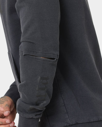 Saint Morta Gothica New Age Hoodie Vintage Black