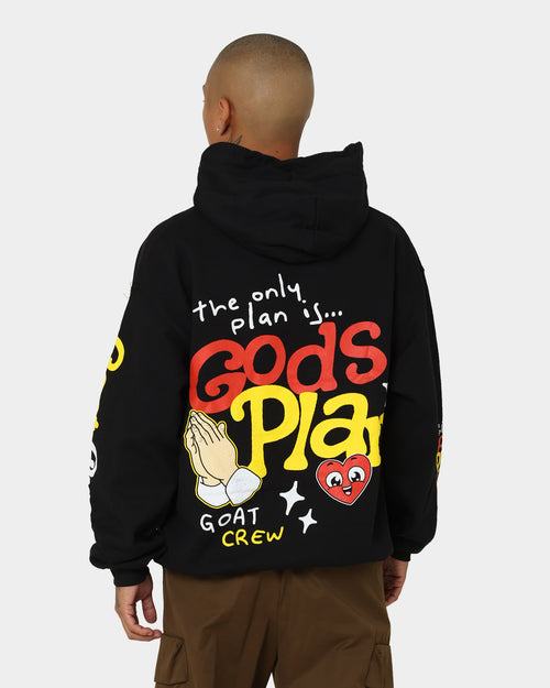 Goat Crew Godsplan Hoodie Black