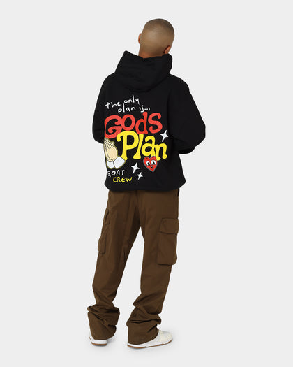 Goat Crew Godsplan Hoodie Black