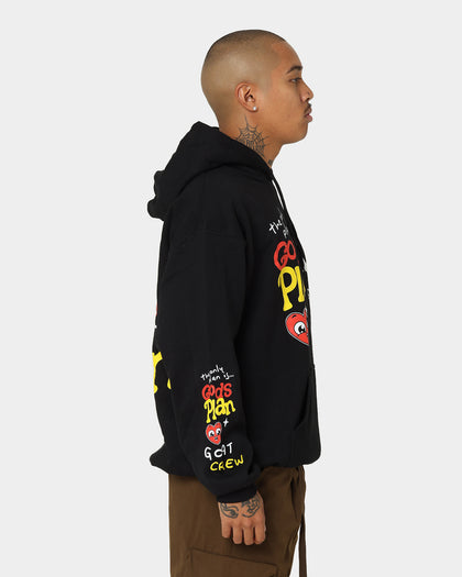 Goat Crew Godsplan Hoodie Black
