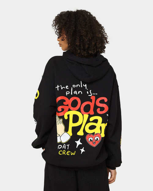 Goat Crew Godsplan Hoodie Black