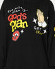 Goat Crew Godsplan Hoodie Black