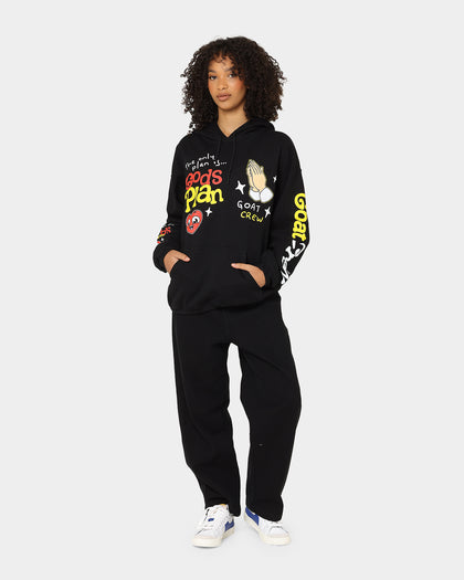 Goat Crew Godsplan Hoodie Black