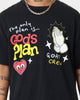Goat Crew Godsplan T-Shirt Washed Black