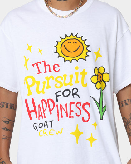 Goat Crew Pursuit 4 Happiness T-Shirt White