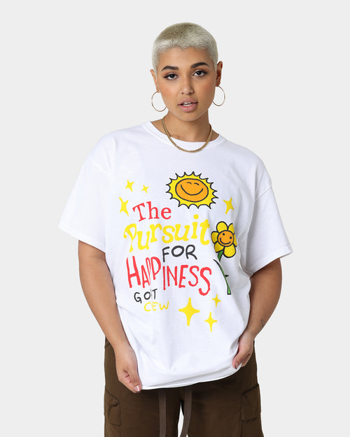 Goat Crew Pursuit 4 Happiness T-Shirt White