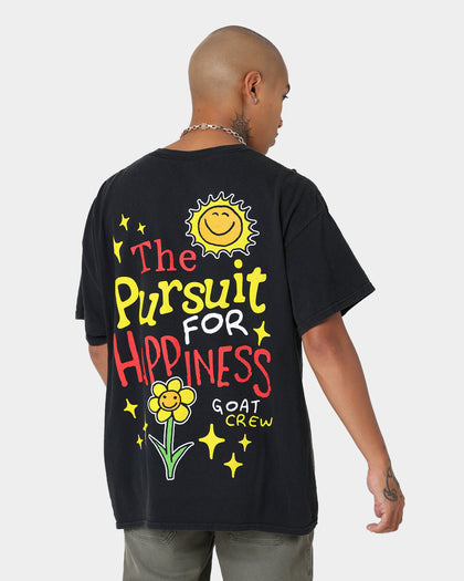 Goat Crew Pursuit 4 Happiness T-Shirt Black