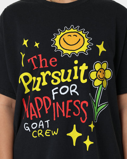 Goat Crew Pursuit 4 Happiness T-Shirt Black