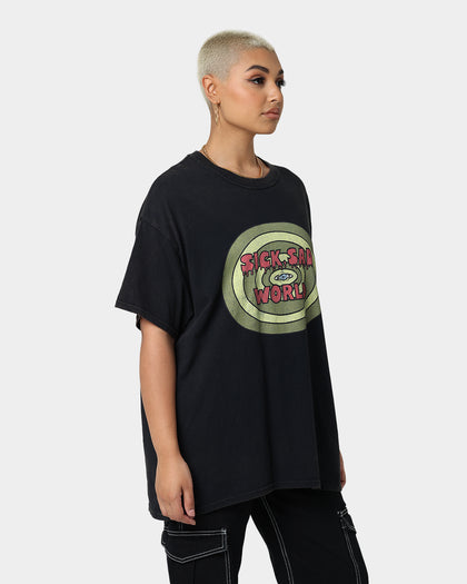 American Thrift X Daria Sick Sad World Vintage T-Shirt Black Wash