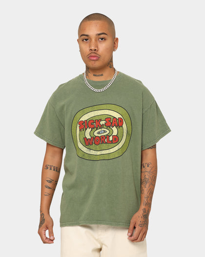 American Thrift X Daria Sick Sad World T-Shirt Military