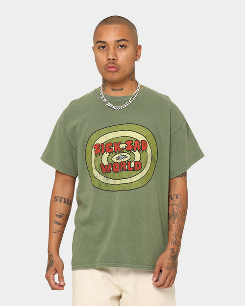 American Thrift X Daria Sick Sad World T-Shirt Military