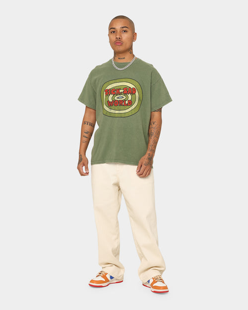 American Thrift X Daria Sick Sad World T-Shirt Military