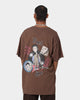 American Thrift X Daria Trent Lane Vintage T-Shirt Brown