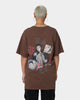 American Thrift X Daria Trent Lane Vintage T-Shirt Brown