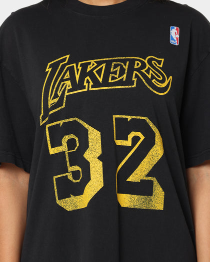 Mitchell & Ness Los Angeles Lakers Magic Johnson #32 N&N Vintage T-Shirt Faded Black