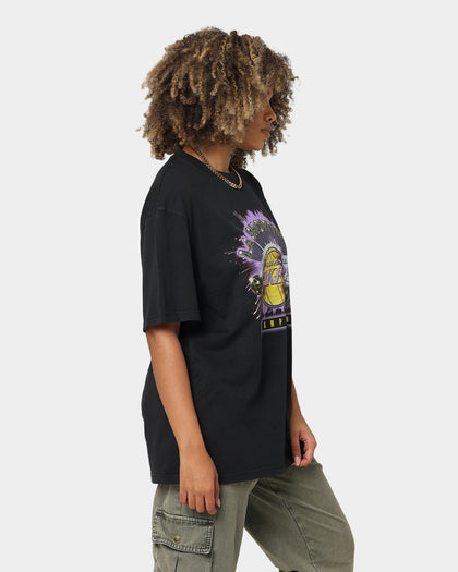 Mitchell & Ness Los Angeles Lakers Showtime Vintage T-Shirt Faded Black