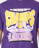 Mitchell & Ness Los Angeles Lakers Vintage Champs T-Shirt Faded Purple