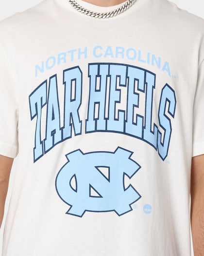 Mitchell & Ness UNC Tar Heels XL Arch Vintage T-Shirt Vintage White