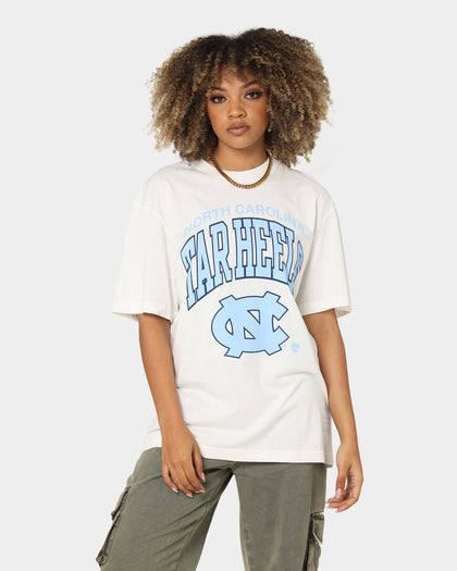 Mitchell & Ness UNC Tar Heels XL Arch Vintage T-Shirt Vintage White