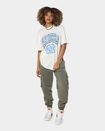 Mitchell & Ness UNC Tar Heels XL Arch Vintage T-Shirt Vintage White