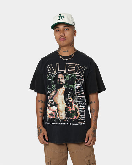 Goat Crew Goat Crew X Engage Alex Volkanovski Vintage T-Shirt Black Wash