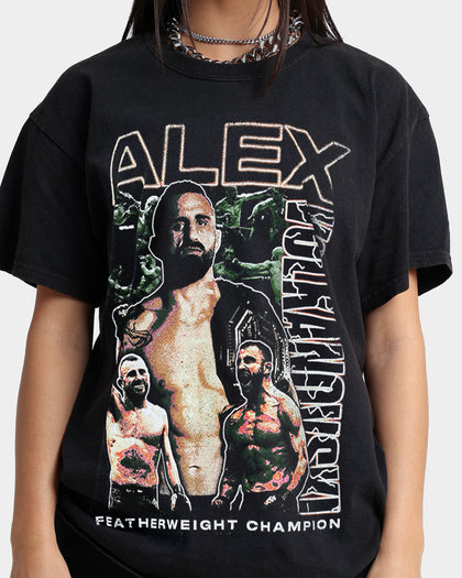 Goat Crew Goat Crew X Engage Alex Volkanovski Vintage T-Shirt Black Wash