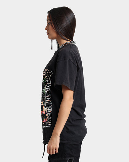 Goat Crew Goat Crew X Engage Alex Volkanovski Vintage T-Shirt Black Wash