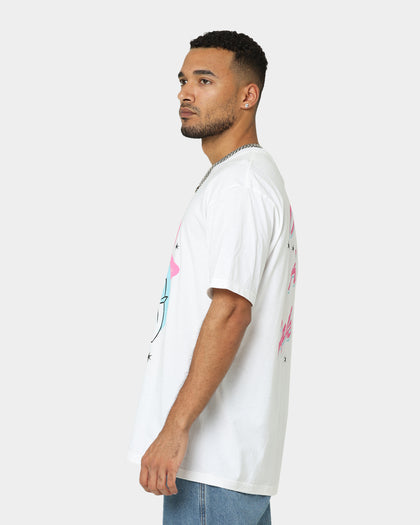 American Thrift X Johnny Bravo Dial-A-Hunk T-Shirt White