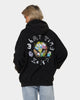 American Thrift X Adventure Time What Time Is It Vintage Hoodie Black Wash
