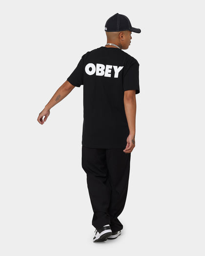 OBEY Bold Obey 2 Black T-Shirt