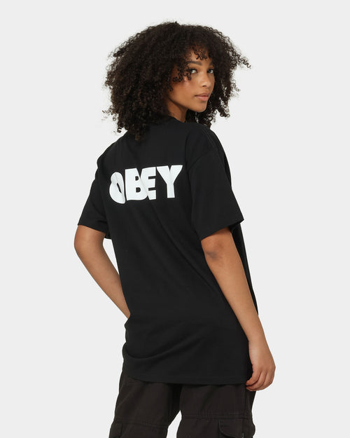 OBEY Bold Obey 2 Black T-Shirt
