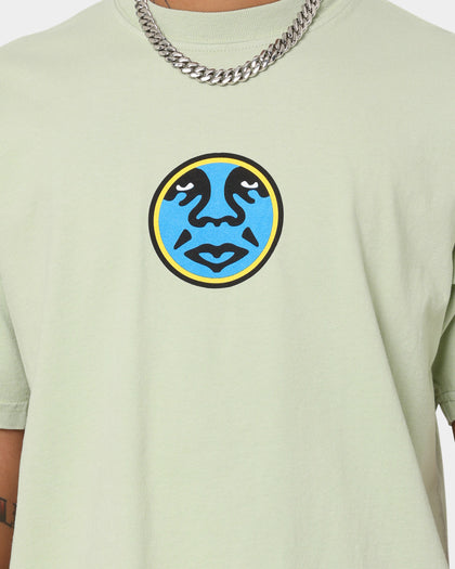 OBEY Circle Icon T-Shirt Cucumber