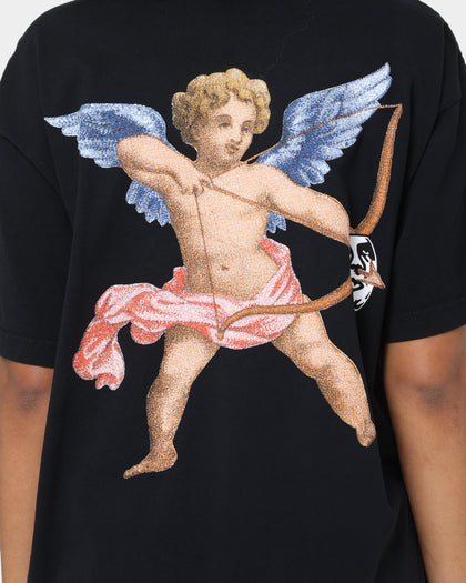 OBEY Watch Out T-Shirt Off Black