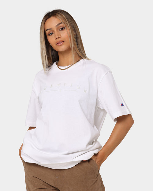 Champion Women's Hi-Tech 2K Oversized T-Shirt White