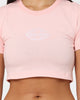 Champion Women's Heritage 90s Logo T-Shirt Primer Pink