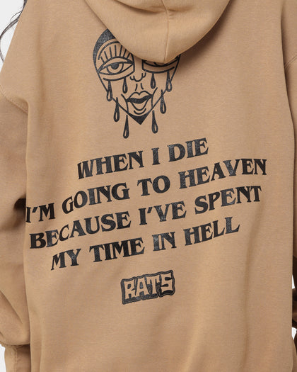 Rats Get Fat When I Die Hoodie Sand