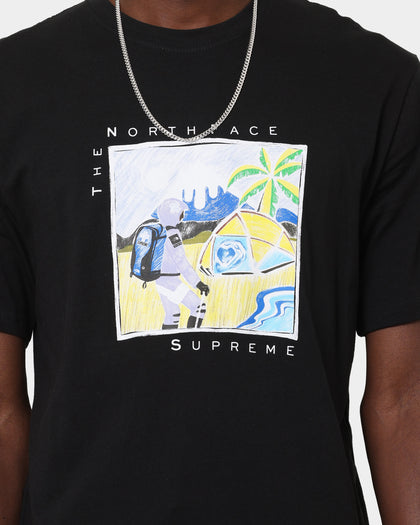 Supreme X The North Face Sketch T-Shirt Black