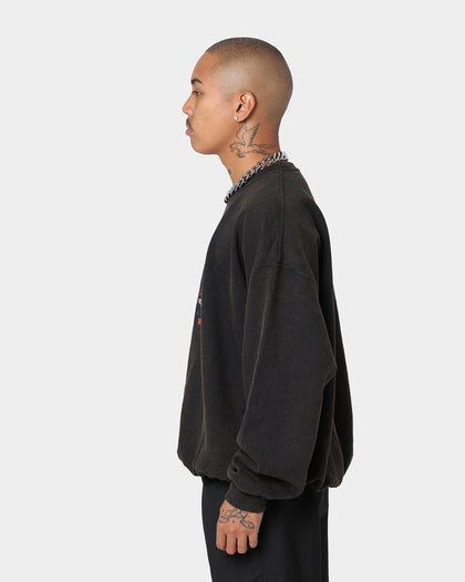 The Batman Catwoman Vintage Crewneck Black