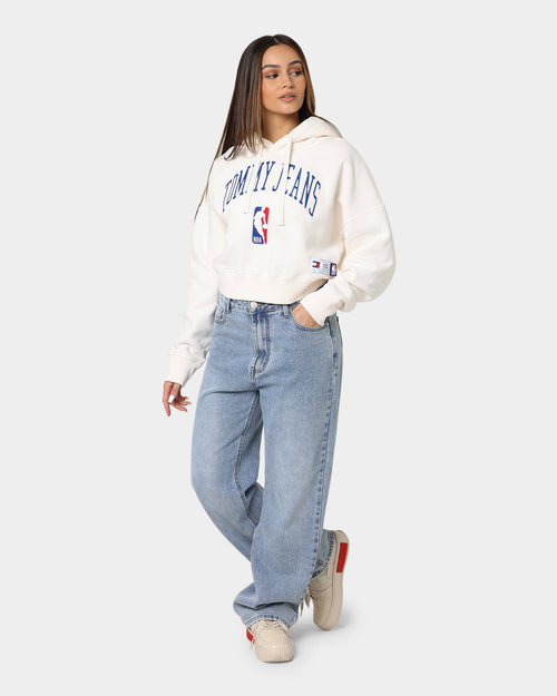 Tommy Jeans Women's Tommy Jeans X NBA W2 Hoodie Ancient White